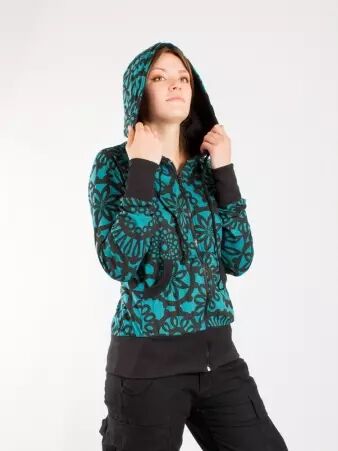 Urban Zipper Bleu veste zip bleu confort casual