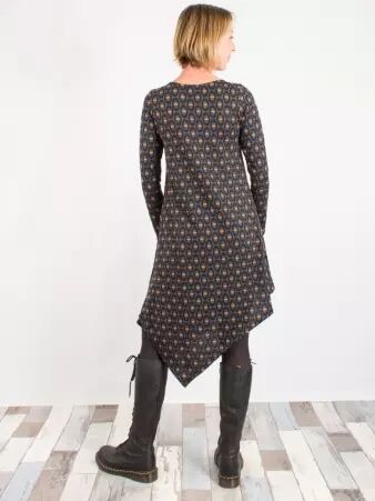 Robe asym�trique Juno robe contemporaine � l'allure cr�ative