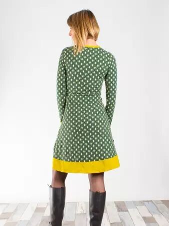 Robe Guapa Diamond Vert robe expressive