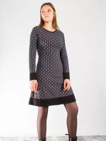 Robe Guapa Diamond Gris robe f�minine moderne