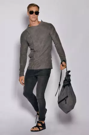 Pull La croix pull f�minin au tomb� structur�