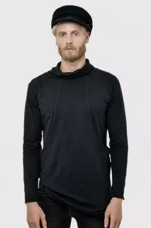Sweat Bilal noir cr�ation au caract�re artistique affirm�