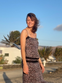 Robe Longue Cha&iuml;ma Ogee robe f&eacute;minine &eacute;l&eacute;gante