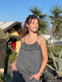 Combi-short Calico combinaison courte au style estival