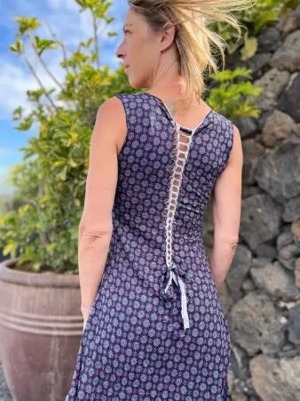 Robe Papaya longue Twiggy robe estivale