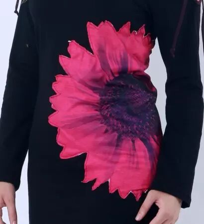 Robe Calao Dalhia robe artistique � motif floral