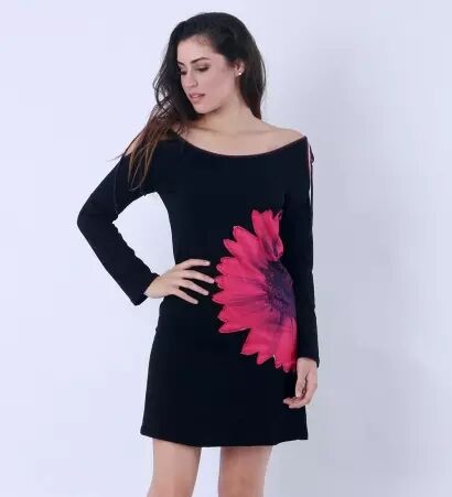 Robe Calao Dalhia robe artistique � motif floral