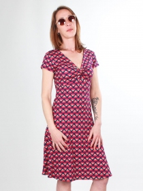 Robe Harini Albisia robe fluide imprim&eacute; floral