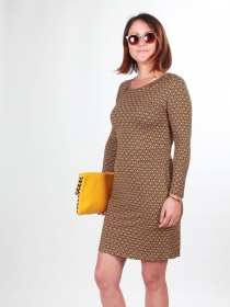 Robe Annabelle Retro robe fluide inspir&eacute;e des ann&eacute;es pass&eacute;es