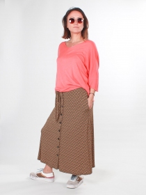 Jupe Lanna Retro cr&eacute;ation textile pens&eacute;e pour le confort et l'&eacute;l&eacute;gance quotidienne