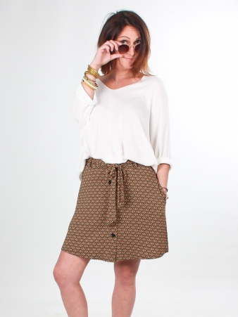 Pull Liza blanc pull Liza blanc � l'allure �pur�e