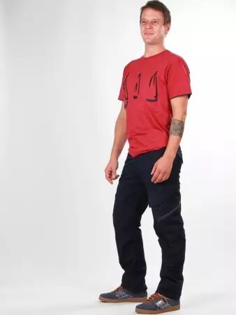 Pantalon Cargo Adven Brandit Homme Navy v�tement masculin technique et fonctionnel