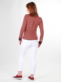 Polo Curtis Omecanic v&ecirc;tement confortable au design graphique