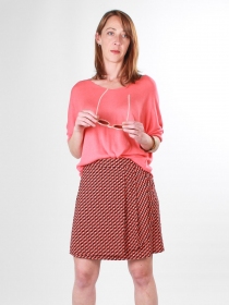 Jupe Lilia Omecanic article mode &agrave; l'esth&eacute;tique soign&eacute;e et facile &agrave; associer