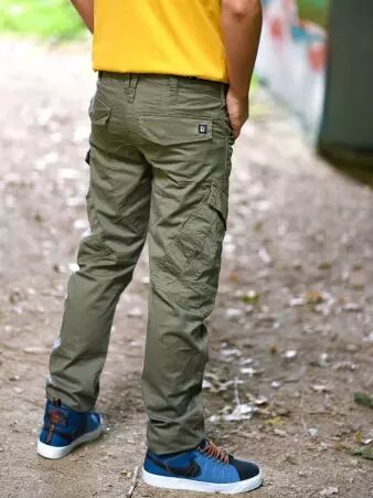 Pantalon Cargo Adven Brandit Homme vert kaki v�tement masculin outdoor et pratique