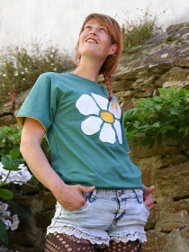 Tee shirt Flower t-shirt flower illustration florale