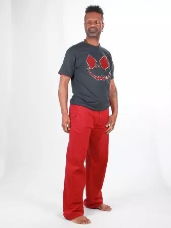 Tee shirt M.Jack Face Gris et rouge t-shirt m jack face gris rouge pop art