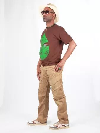 Pantalon Cargo Adven Brandit Homme Camel v�tement masculin robuste � la coupe utilitaire