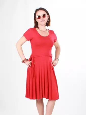 Robe Cecil Rouge robe f�minine expressive