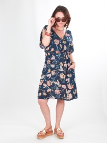 Robe Ines Poiret robe fluide inspiration couture