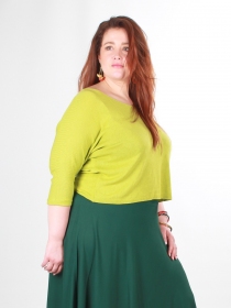 Pull Liza vert pomme pull Liza vert pomme vif