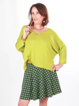 Pull Liza vert pomme pull Liza vert pomme vif