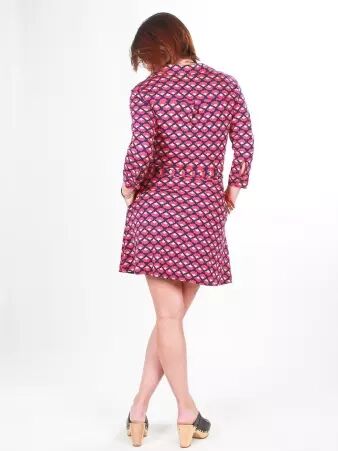 Robe Anna courte Albisia robe fluide et lumineuse