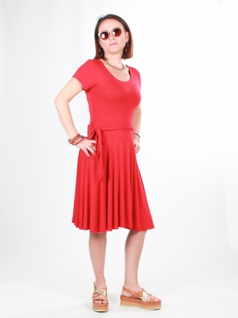Robe Cecil Rouge robe f�minine expressive