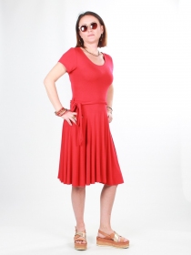 Robe Cecil Rouge robe f&eacute;minine expressive