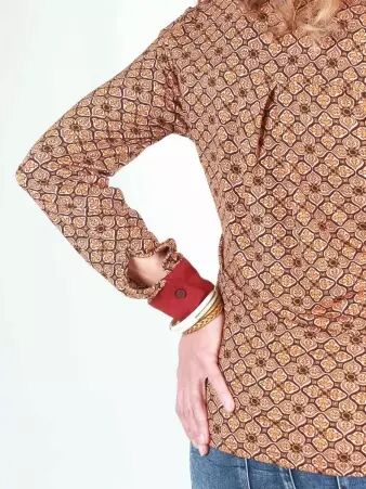 Chemise Lary Bis Barnie Brown article mode au design soign�