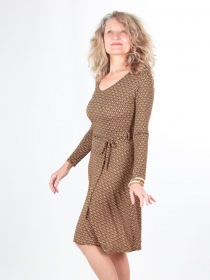 Robe Vicky Retro robe fluide inspir&eacute;e des ann&eacute;es vintage