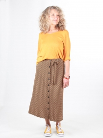 Jupe Lanna Retro pi&egrave;ce vestimentaire au caract&egrave;re actuel et aux finitions propres