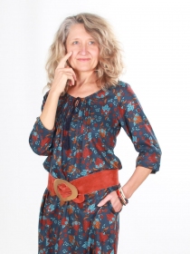 Robe Chula Shree Jee robe f&eacute;minine &eacute;l&eacute;gante