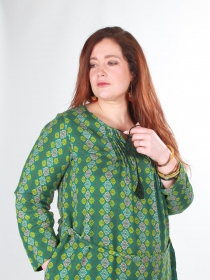 Robe Chula Baroque robe boh&egrave;me graphique