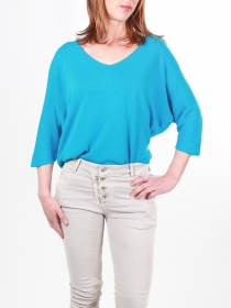 Pull Liza bleu paon pull Liza bleu paon profond