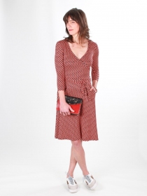 Robe Lou Omecanic robe fluide graphique