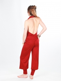 Combinaison Aria Bordeaux pi&egrave;ce mode &agrave; l'allure sophistiqu&eacute;e