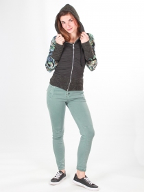 Pantalon Melly vert d'eau pantalon fluide vert d'eau &agrave; la teinte fra&icirc;che