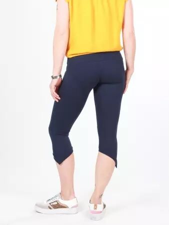 Legging Titik Navy v�tement stretch graphique au style sobre