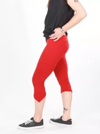 Legging Titik Bordeaux v�tement f�minin graphique au ton profond