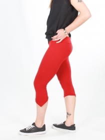 Legging Titik Bordeaux v&ecirc;tement f&eacute;minin graphique au ton profond