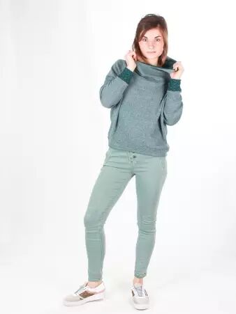 Sweat Mimpi Petrol sweat confortable bleu vert moderne