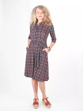 Robe Anna Jardin d'hiver robe �l�gante et f�minine
