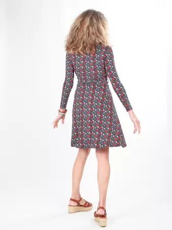 Robe Vicky Jardin d'hiver robe fluide � inspiration v�g�tale