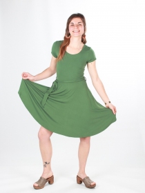Robe Cecil Vert Kaki robe verte kaki naturelle
