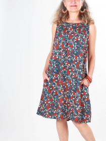 Robe Mayane Majorque Bleu robe fluide majorque