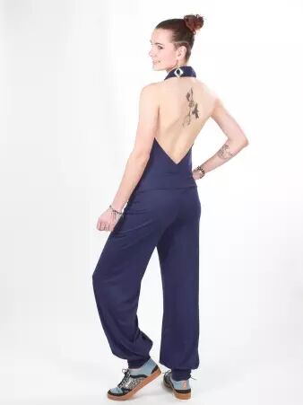 Combinaison Aria bleu marine combinaison femme � l'allure �l�gante