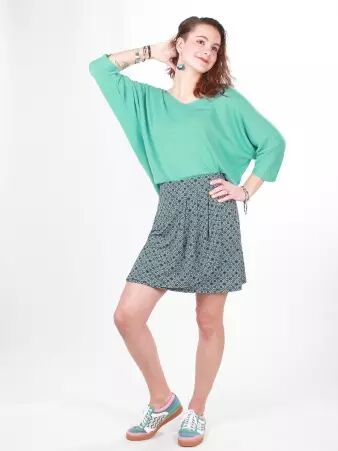 Pull Liza turquoise clair pull Liza turquoise clair frais