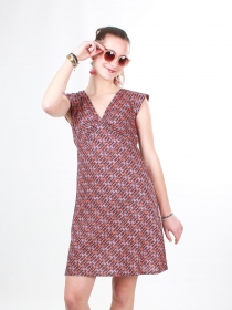 Robe Esther Gordon orange robe &eacute;l&eacute;gante color&eacute;e