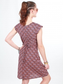 Robe Esther Gordon orange robe f&eacute;minine moderne